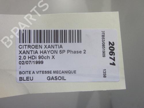 Gearbox CITROËN XANTIA (X1_, X2_) 2.0 HDI 90 | BP26069476M3 