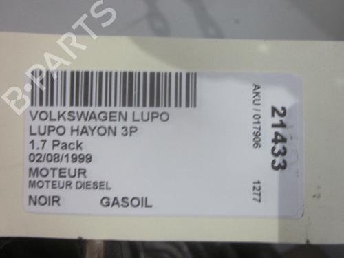 Engine VW LUPO I (6X1, 6E1) 1.7 SDI | BP26065970M1 