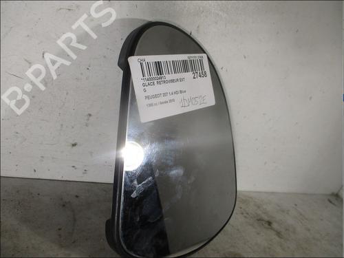 Used Left mirror glass PEUGEOT 207 (WA_, WC_) 1.4 HDi (68 hp) 26094421