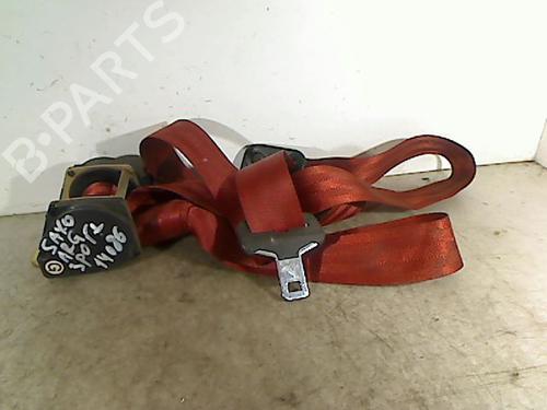 Used Rear left seatbelt CITROËN SAXO (S0, S1) 1.1 X, SX (60 hp) 26066727