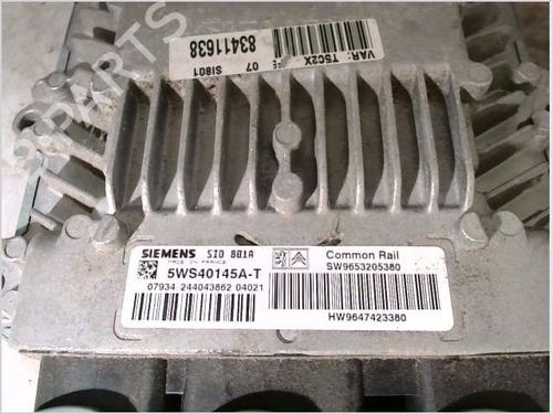 Engine control unit (ECU) PEUGEOT 307 Break (3E) 2.0 HDI 90 | BP26099756M57 