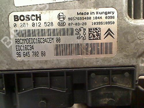 Engine control unit (ECU) PEUGEOT 206 SW (2E/K) 1.4 HDi | BP28323576M57 