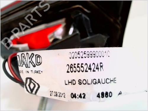 Left tailgate light RENAULT CLIO IV (BH_) 1.2 16V | BP26116477C79 