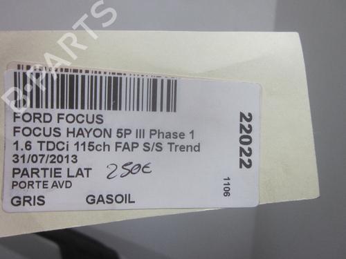 Right front door FORD FOCUS III 1.6 TDCi | BP29482497C3 
