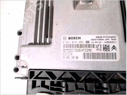 Engine control unit (ECU) PEUGEOT 206+ (2L_, 2M_) 1.4 HDi eco 70 | BP33190731M57 - Image 2