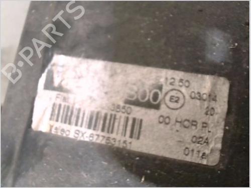 Left headlight FIAT PUNTO (188_) 1.2 60 (188.030, .050, .130, .150, .230, .250) | BP26109387C28 
