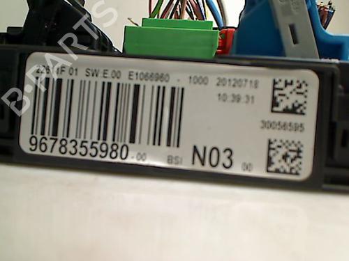 Engine control unit (ECU) PEUGEOT 208 I (CA_, CC_) 1.6 HDi | BP30113395M57 