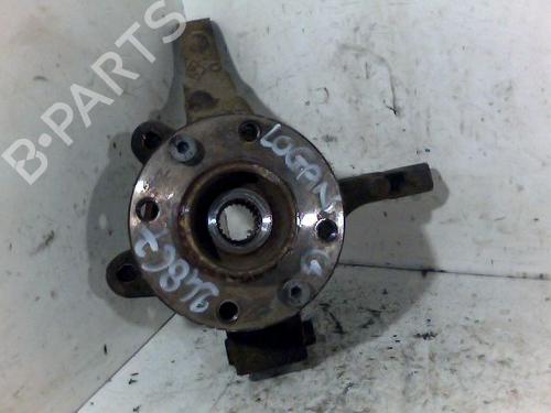 Used Left front steering knuckle DACIA LOGAN (LS_) 1.2 16V (LS1N, LS02, BS02) (75 hp) 26074917