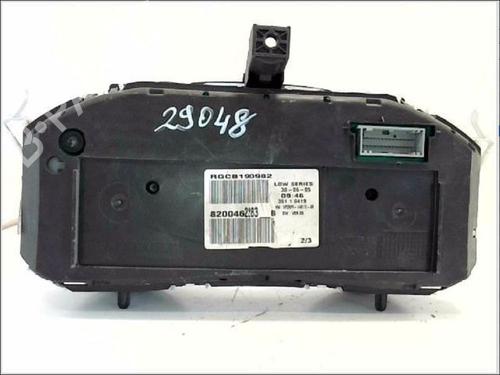 Instrument cluster RENAULT MEGANE II (BM0/1_, CM0/1_) 1.9 dCi (BM0G, CM0G) | BP26119183C47 