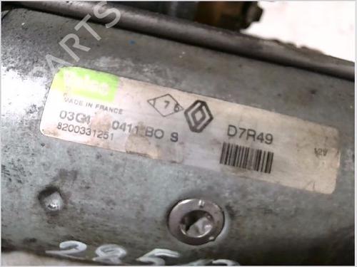 Starter RENAULT SCÉNIC II (JM0/1_) 1.9 dCi (JM0G, JM12, JM1G, JM2C) | BP26105283M8 