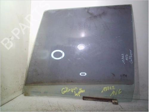 Used Front left door window GALLOPER GALLOPER 2.5 TD intercooler (KNE1CP, KPE1CP) (99 hp) 29497225