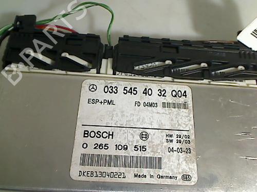 Elektronisk modul MERCEDES-BENZ E-CLASS (W211) E 270 CDI (211.016) | BP26090783M83 