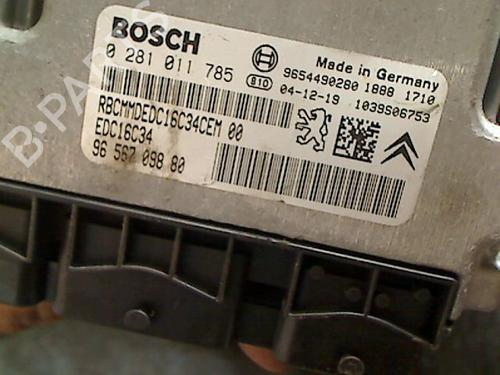 Engine control unit (ECU) CITROËN C2 (JM_) 1.4 HDi | BP26058773M57 