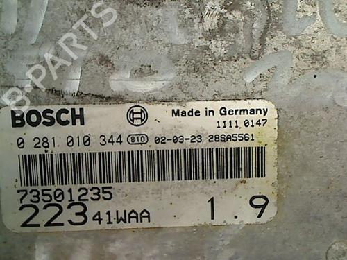 Motorstyringsenhed FIAT DOBLO MPV (119_, 223_) 1.9 JTD (223AXE1A) (100 hp) 30765638