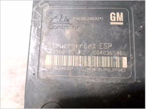 ABS pump OPEL ZAFIRA / ZAFIRA FAMILY B (A05) 1.9 CDTI (M75) | BP26107404M43 