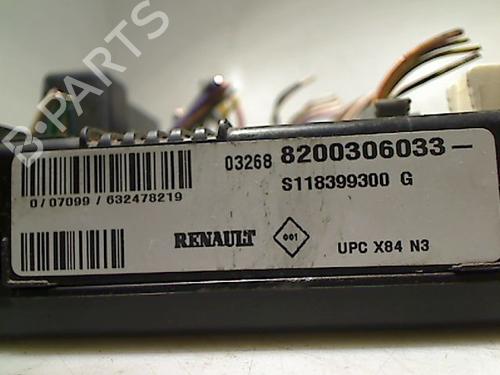 Fuse box RENAULT MEGANE II (BM0/1_, CM0/1_) 1.9 dCi (BM0G, CM0G) | BP26089607E1 