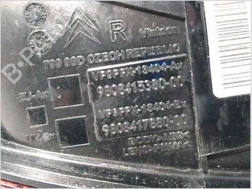 Right taillight CITROËN DS3 (SA_) 1.6 HDi 90 | BP26110092C35 