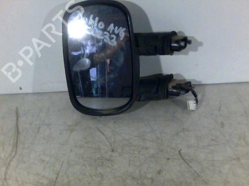 Used Left mirror FIAT DOBLO Box Body/MPV (223_) 1.3 D Multijet (75 hp) 26069451