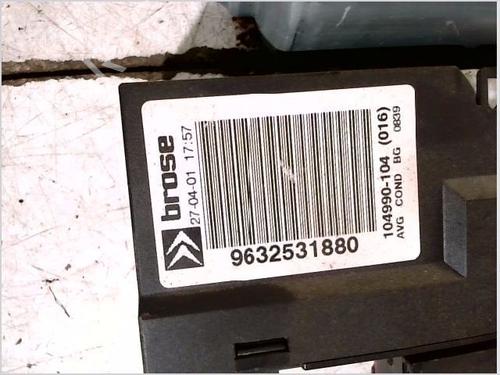 Rudehejsemekanisme ventre foran CITROËN C5 I Break (DE_) 2.0 HDi (DERHZB, DERHZE) | BP26106561C22 