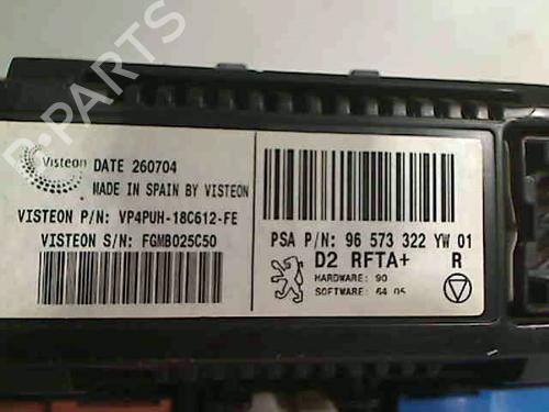 Climate control PEUGEOT 407 SW (6E_, 6D_) 2.0 HDi 135 | BP26071624I5 