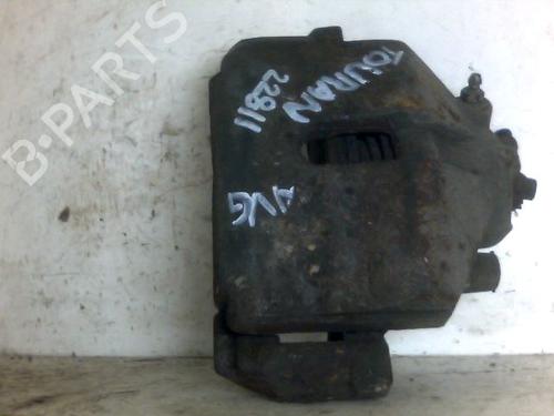 Venstre bremsekaliber foran VW TOURAN (1T1, 1T2) 2.0 TDI 16V (140 hp) 26095314