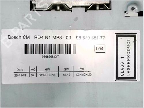 Bilradio CITROËN BERLINGO MULTISPACE (B9) 1.6 HDi 90 | BP26932304E6 