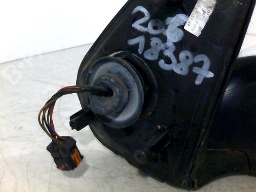 Right mirror PEUGEOT 206 Hatchback (2A/C) 1.4 HDi eco 70 | BP26088190C27 