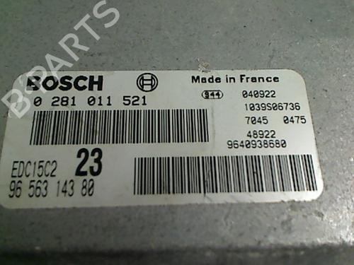 Used Engine control unit (ECU) CITROËN XSARA PICASSO (N68) 2.0 HDi (90 hp) 26091168