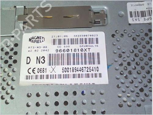 Radio PEUGEOT 1007 (KM_) 1.6 16V | BP40047273E6 - Image 3