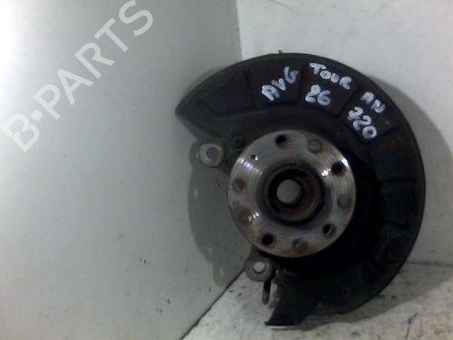 Used Left front steering knuckle VW TOURAN (1T1, 1T2) 1.9 TDI (105 hp) 26094255