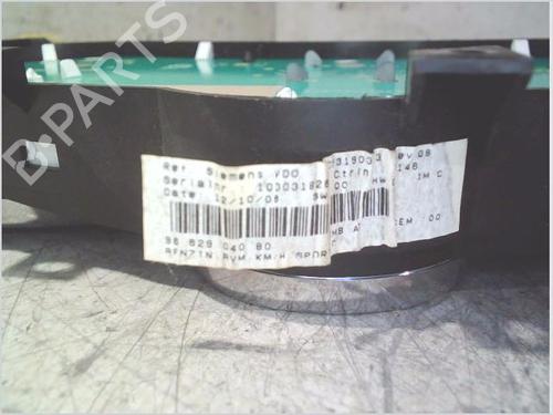 Instrument cluster PEUGEOT 207 (WA_, WC_) 1.4 16V | BP26120260C47 
