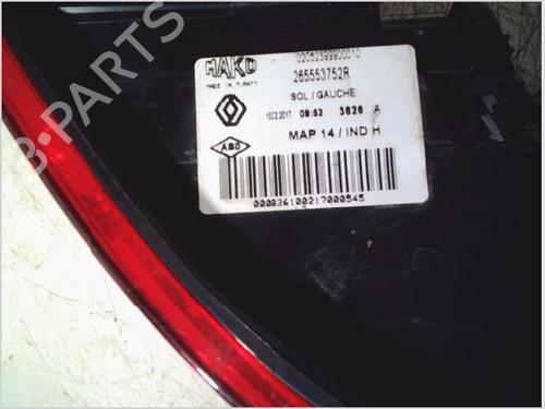 Left taillight RENAULT CLIO IV (BH_) 1.5 dCi 75 | BP26114138C34 