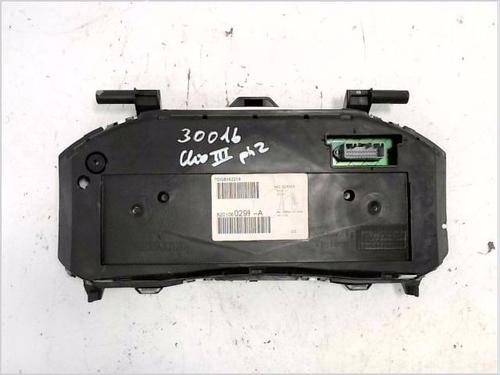 Instrument cluster RENAULT CLIO III (BR0/1, CR0/1) 1.5 dCi (C/BR0G, C/BR1G) | BP27164103C47 