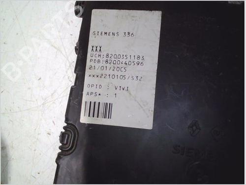 Engine control unit (ECU) RENAULT MEGANE II (BM0/1_, CM0/1_) 1.6 16V (BM0C, CM0C) | BP26093644M57 