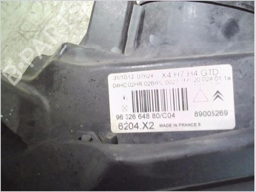 Left headlight CITROËN C5 I (DC_) 2.0 HDi (DCRHZB, DCRHZE) | BP26111805C28 
