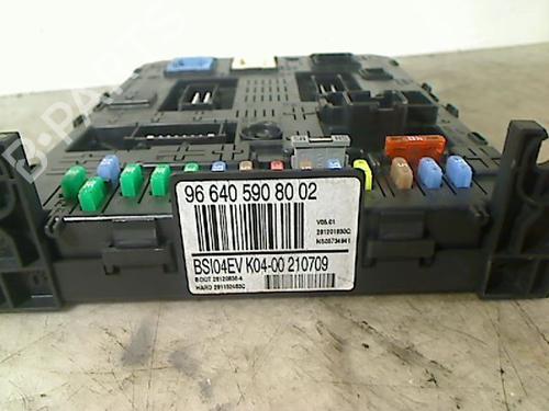 Fuse box CITROËN C4 Grand Picasso I (UA_) 1.6 HDi | BP29440767E1 