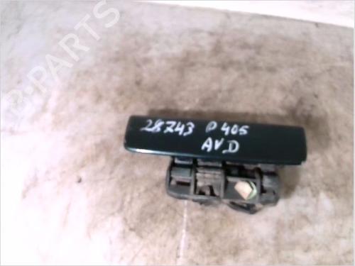 Used Front right exterior door handle PEUGEOT 405 II Break (4E) 1.9 D (69 hp) 29473336