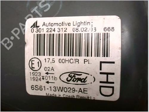 Right headlight FORD FIESTA V (JH_, JD_) 1.4 TDCi | BP26101651C29 