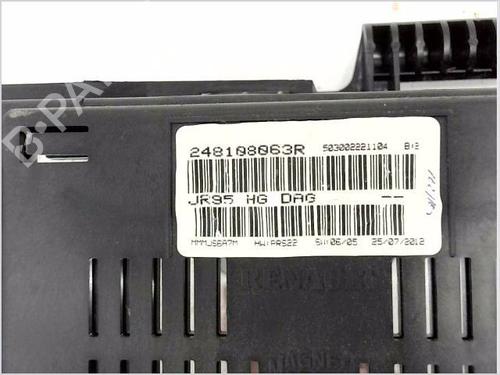 Instrument cluster RENAULT GRAND SCÉNIC III (JZ0/1_) 1.5 dCi (JZ09, JZ0D, JZ10, JZ14, JZ1G, JZ29, JZ2C) | BP28325219C47