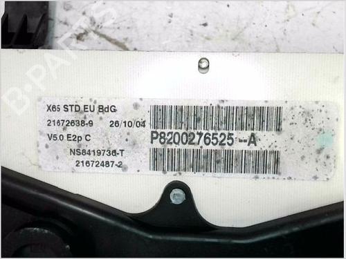 Instrument cluster RENAULT CLIO II (BB_, CB_) 1.5 dCi (B/CB07) | BP27218377C47 