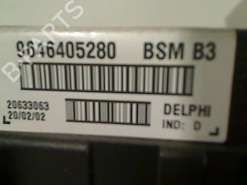 Engine control unit (ECU) CITROËN XSARA (N1) 2.0 HDi 90 | BP29815421M57