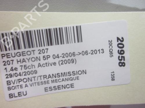 Gearbox PEUGEOT 207 (WA_, WC_) 1.4 | BP26067010M3 