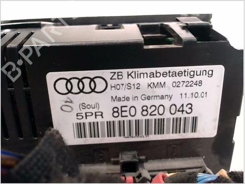Commande Chauffage AUDI A4 B6 Avant (8E5) 1.9 TDI | BP28324267I5 