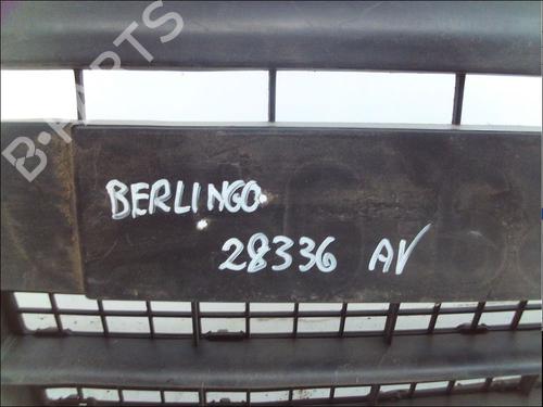 Front bumper CITROËN BERLINGO / BERLINGO FIRST Box Body/MPV (M_) 1.6 HDI 90 (MB9HX, MC9HX) | BP26115126C7 