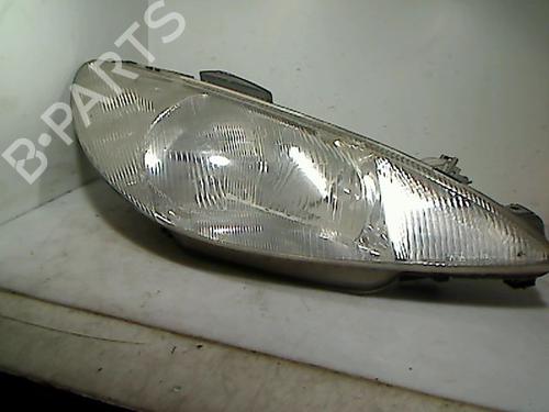 Used Right headlight PEUGEOT 206 Hatchback (2A/C) 1.4 i (75 hp) 26082494