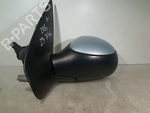 Used Left mirror PEUGEOT 206 Hatchback (2A/C) 1.4 i (75 hp) 26075643