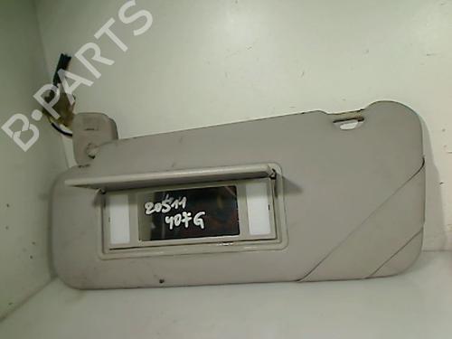 Left sun visor PEUGEOT 407 (6D_) 1.6 HDi 110 (6D9HZC, 6D9HYC) | BP26098079I1 