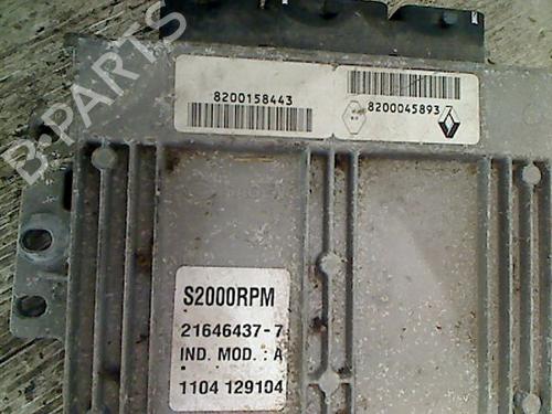 Engine control unit (ECU) RENAULT LAGUNA II (BG0/1_) 1.6 16V (BG0A, BG0L) | BP33002386M57 - Image 2