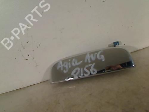 Used Front left exterior door handle OPEL AGILA (A) (H00) 1.3 CDTI (F68) (70 hp) 26084880