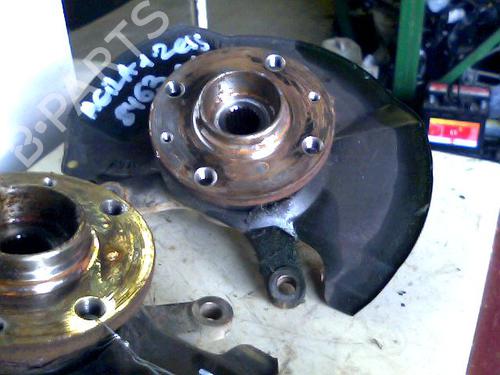 Used Left front steering knuckle OPEL AGILA A (H00) 1.2 16V Twinport (F68) (80 hp) 26059474